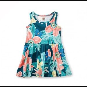 Coral Fern Tank baby dress